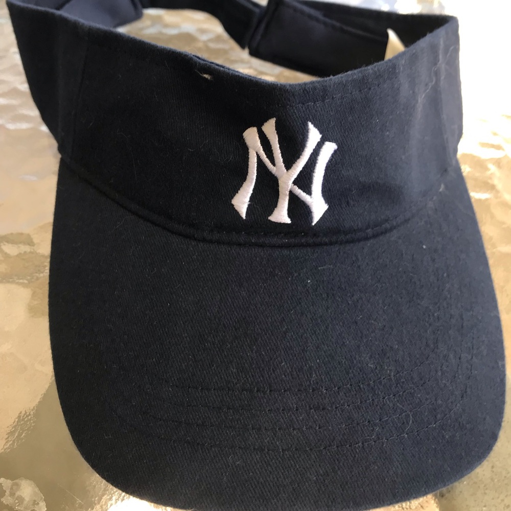 New York Yankees Hat Cap SGA Visor Delta Pilot Rare Retro